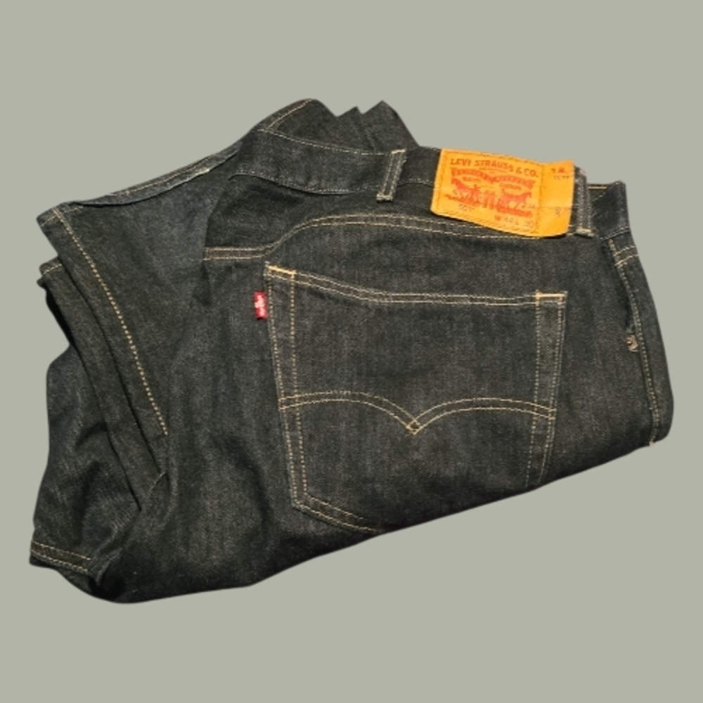 Levi's Men's Dark Gray Straight Jeans